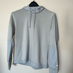 adidas Women's Light Gray Hoodie